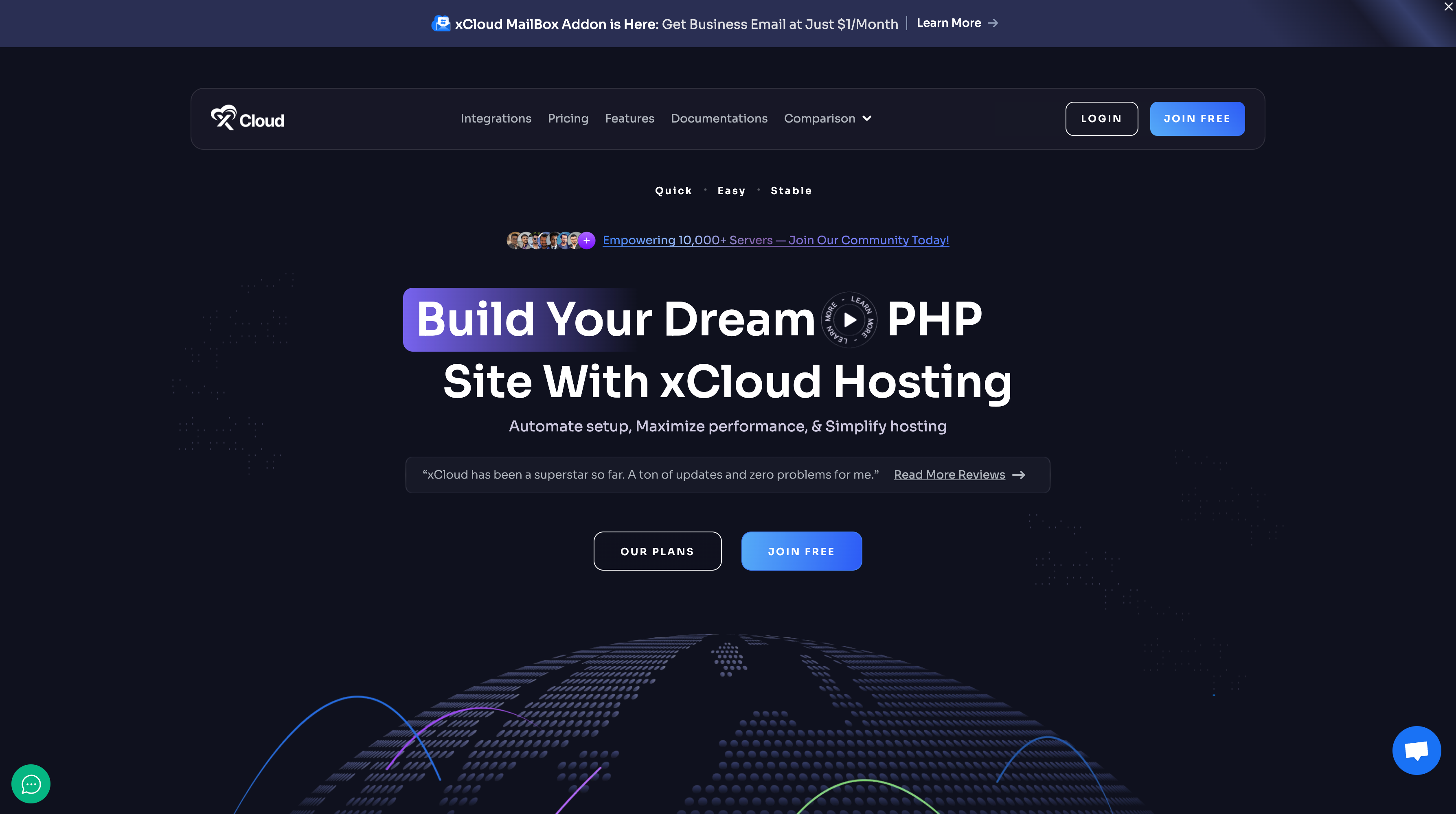 xCloud Hosting – Next-Gen Cloud Hosting & Server Management Platform